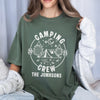 Custom Family Camping Crew Shirts 2025 - Matching Family Comfort Color Shirt LM32 895981