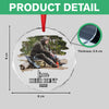 Custom Photo Hunting Glass Ornament TH10 896667