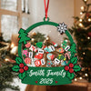 Personalized Stocking Family & Pet Shaker Ornament Christmas Gift For Family CH07 896932