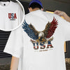 Custom Name American Eagle USA 250 Years Patriotic Front And Back Shirt HO82 901840
