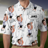 Custom Funny Golfer Photo Polo Shirt - Golf Lovers Gift CH07 895762
