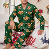 Custom Photo With Christmas Pattern - Personalized Pajamas Gift For Dog Lovers CH07 896298