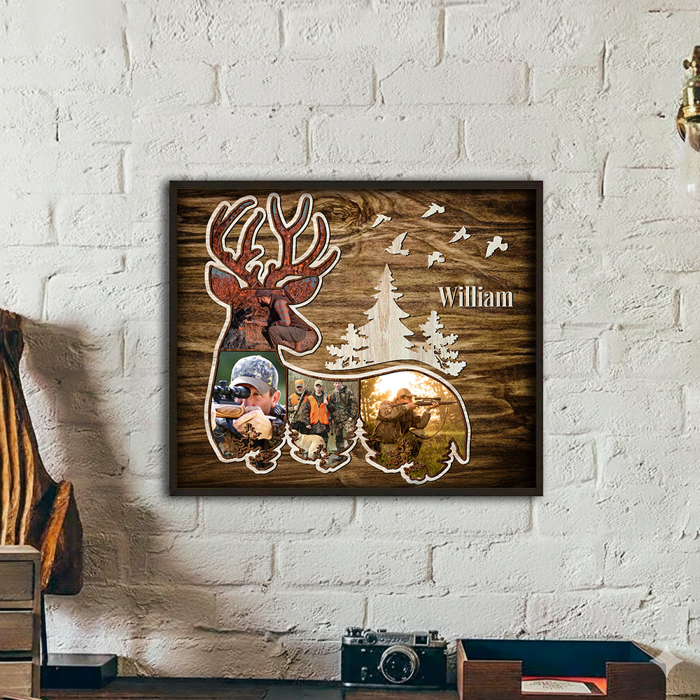 Custom Photo Canvas Gifts For Deer Hunting Lovers TH10 896767
