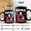 Custom Photo Congrats Class Of 2026 Magazine Graduation Gift Black Mug LM32 899367