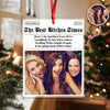 Custom Photo The B*tches Times - Personalized Acrylic Ornament Gift For Besties TH10 894813