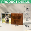 Custom Photo Dog Memorial Wooden & Acrylic Photo Block Set Gift For Dog Loss CH07 896232