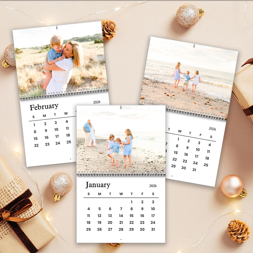Custom Family Photo Calendar Gift For Family TH10 896699