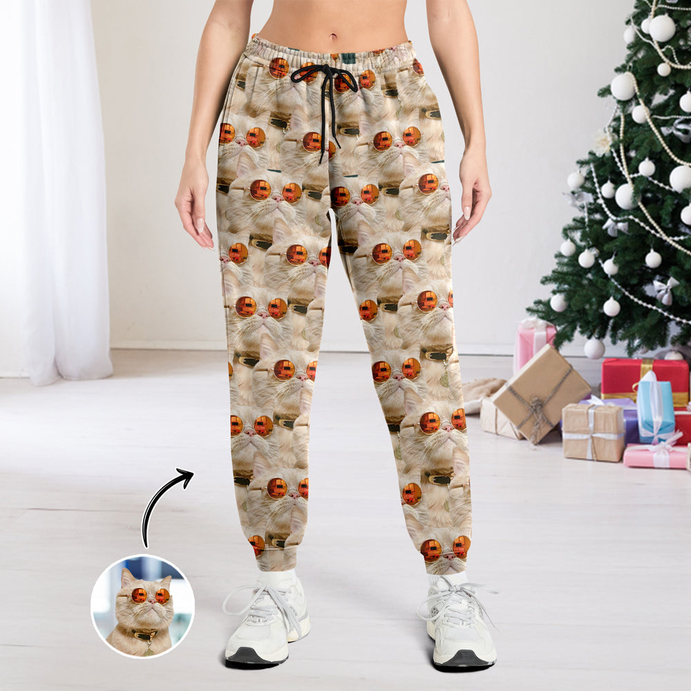 Custom Photo Funny Moment Cat Sweatpants HA75 897702