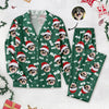 Custom Puppy Photo Ho Ho Ho Chritsmas Pajamas Gift For Pet Lovers CH07 899724