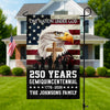 Custom Family Name One Nation Under God 1776 2026 Semiquincentennial 250 Years American Garden Flag HO82 900886