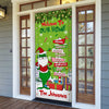 Custom Family Name Welcome To My Home Door Cover Christmas Gift For Family CH07 899970