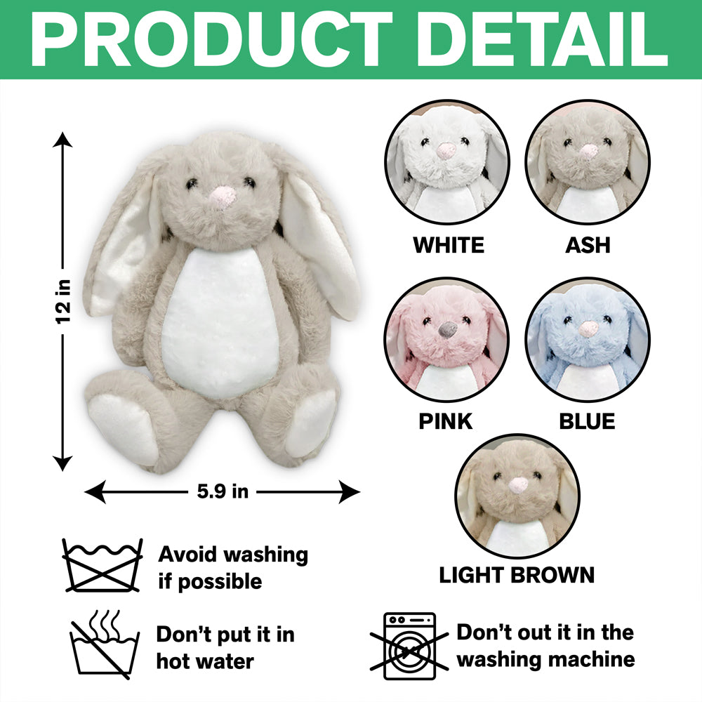 Personalized Ultrasound Photo Mother's Day Bunny Gift From The Bump for Pregnant Mom CH07 910896