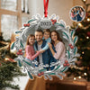 Custom Family Photo 2025 Christmas Wreath Acrylic Ornament LM32 897389