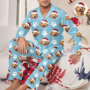 Custom Face Photo With Icon Pajamas Gift For Dog Lovers TH10 894995