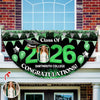 Custom Photo Graduation Senior Class Of 2026 Non-Pleated Fan Flag CH07 910634