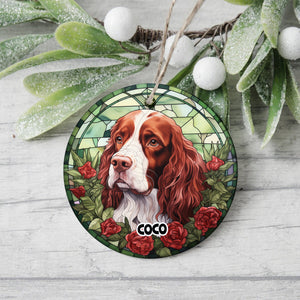 Personalized Dog Portrait Art Ceramic Ornament Gift For Dog Lovers TH10 896419
