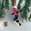 Custom Photo Football Keepsake Acrylic Ornament For Sport Players LM32 895983