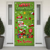 Custom Family Name Merry Grinchmas Funny Door Cover Christmas Decor CH07 899966