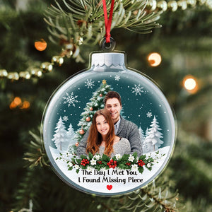 Custom Photo You & Me We Got This Acrylic Ornament Gift For Couple CH07 896858