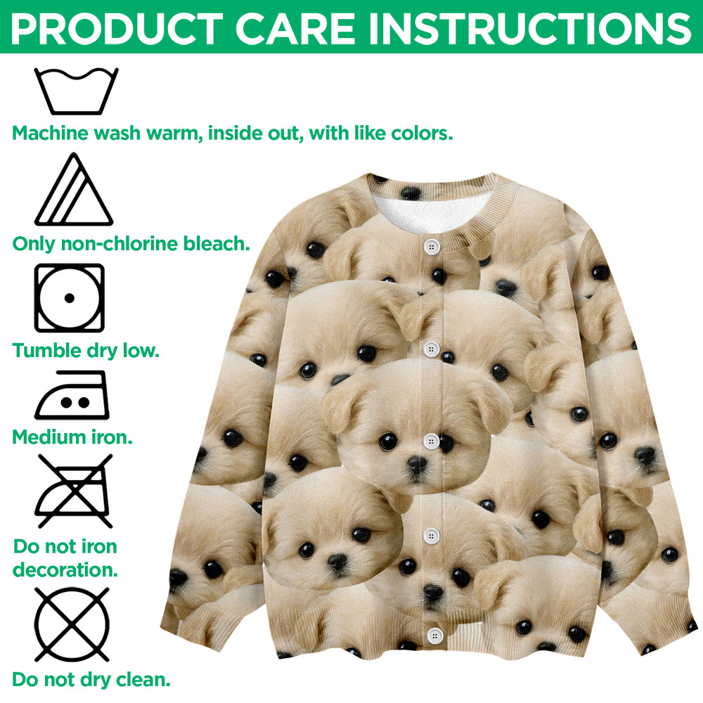 Custom Funny Dog Face Cardigan Gift For Dog Lovers CH07 899830