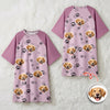 Custom Dog Face Photo Nightgown Gift For Dog Lovers CH07 910350