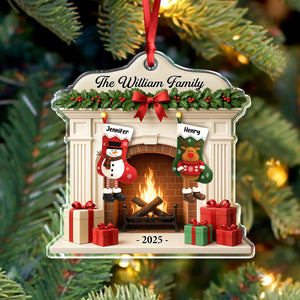 Custom Name Personalized Christmas Acrylic Ornament Gifts For Mom, Dad HA75 897882