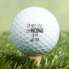 Custom Name I'm Not Lost I'm Hiding Golf Stamp LM32 897645