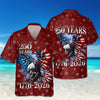 Personalized 250th Anniversary Eagle Patriotic American Hawaiian Shirts CH07 910526