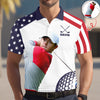 Custom Photo Golf Player Polo Shirt Golf Lovers Gift For Him CH07 896584