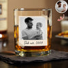 Custom Photo Dad Whiskey Glass, Grandpa Gift, Gifts For Him HA75 898924