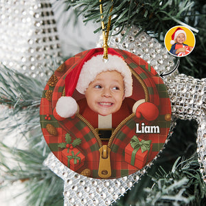 Santa Claus Ceramic Ornament Holiday Decoration Personalized Gift For Family HO82 894648