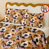 Custom Funny Puppy Photo Portrait Bedding Set Birthday, Christmas Gift For Dog Lover CH07 899192