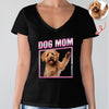 Custom Dog Photo Dog Mom America 250 Shirt Gift For Dog Owner LM32 899131