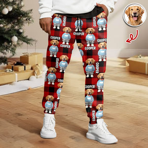 Personalized Dog Cat Xmas Clothes Sweatpants For Dog Lover TH10 896777