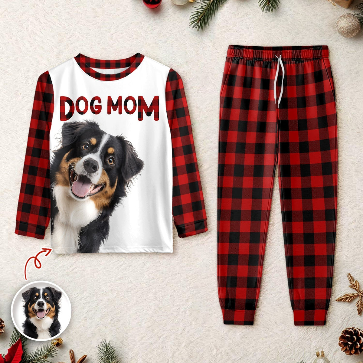 Custom Photo Dog Mom Dog Dad Personalized Sleepwear Gift For Dog Lovers CH07 899110