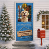 Custom Photo Keep Door Closed Dog Planning Escape Door Cover For Dog Lover TH10 896537