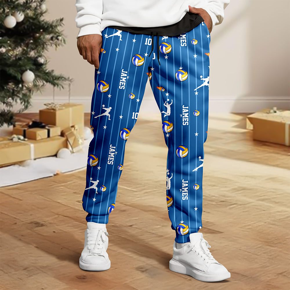 Custom Name & Number Personalized Sweatpants For Baseball, Softball, Soccer, Football, Basketball, Hockey Lover HA75 922162