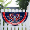 Custom Family Name Flag 250 Years America Non-Pleated Fan Flag CH07 910822