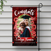 Custom Photo Class of 2026 Graduation Garden Flag, Personalized Congrats Grad Outdoor Decor HO82 901884