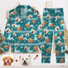 Custom Puppy Photo Pajamas For Dog Dad Dog Mom CH07 896272