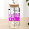 Custom Name Senior Glass Can Graduation Gift TH10 898333