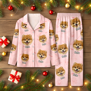 Custom Dog Photo Halloween Season Pajamas For Dog Lovers TH10 894975