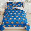 Custom Photo Dog Cat With Paw Quilt Bedding Set HO82 900714