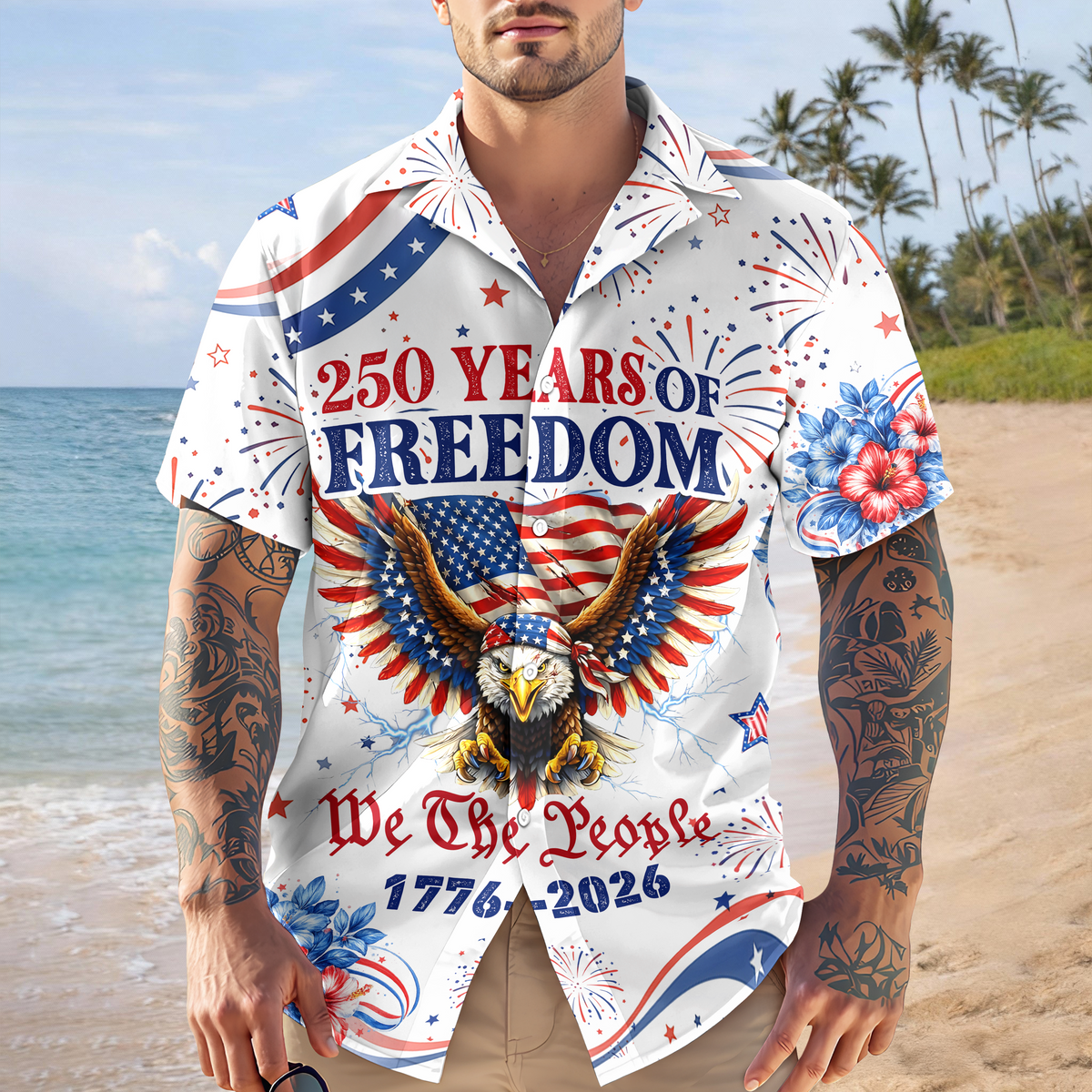 We The People - Honoring 250 Years of Freedom 1776-2026 Hawaii Shirt CH07 910412
