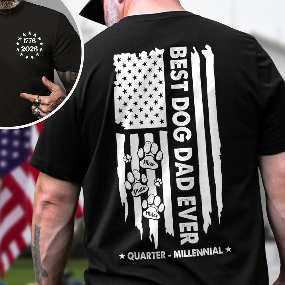 Personalized Faith Family & Freedom Back & Front Dark Shirt Custom Gift For Family LM32 899077