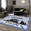 Personalized Family Name Tropical Summer Camping Patio Rug, Patio Mat LM32 893745