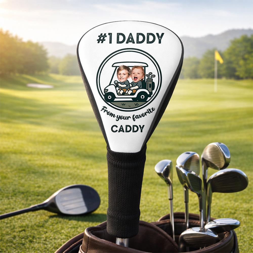 Custom Cute Photo For Dad From Your Favorite Persons Golf Club Head Cover LM32 668949