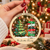 Personalized Christmas Wood And Acrylic Ornament with Names Xmas Tree Decor, Holiday Keepsake TH10 171239