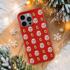 Custom Face Photo With Icon Phone Case Gift For Family LM32 895537