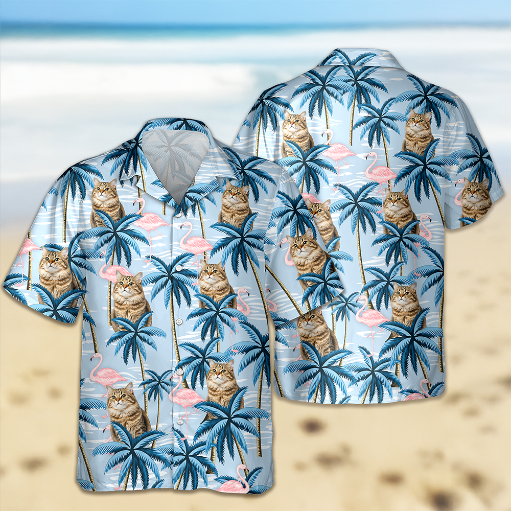 Custom Pet Hawaiian Shirt – Personalized Dog & Cat Tropical Aloha Shirt for Pet Lovers HA75 921126